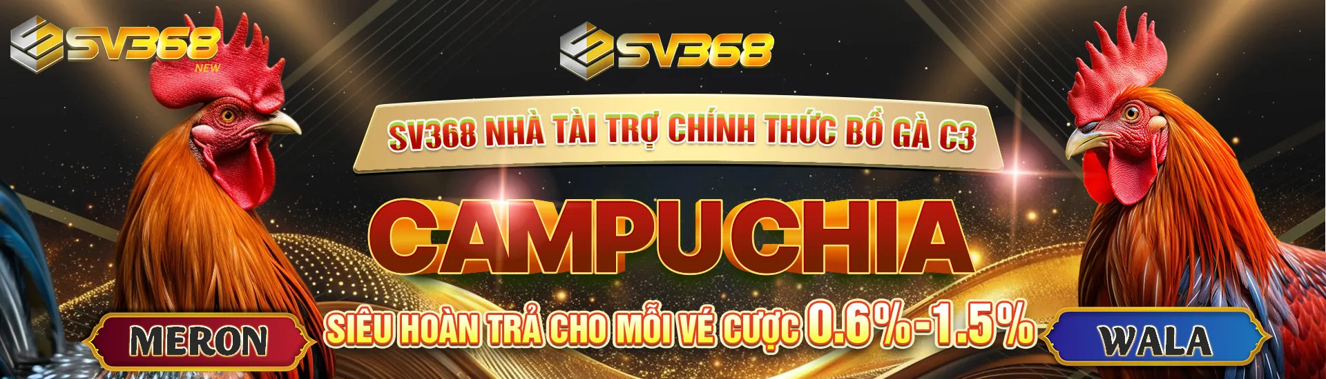 SV368 là nhà tài trợ chính thức bồ gà C3