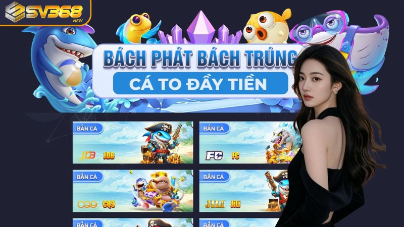 Bắn cá SV368 thế giới đại dương đầy màu sắc